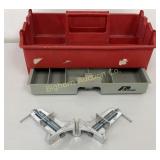 Pony Aluminum Corner Clamp, Plano Tote Tray