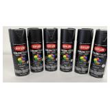 Krylon Flat Black Colormaxx Spray Paint