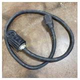 Heavy Duty 240 Volt Power Cord 6 Ft Long
