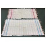 VTG Rag Rugs 2 PC Lot