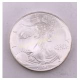 2006 Silver Eagle One Troy Ounce Fine Silver