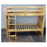 Wooden Twin/ Twin Bunk Bed Frame Set