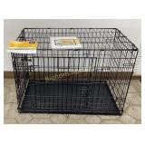 New Happy Place 2-Door Dog Crate for Large Dogs