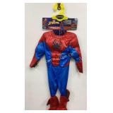 MArvel Spider-Man Costume Childs Small 5-6