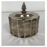 VTG Godinger Silver Plate Trinket Box
