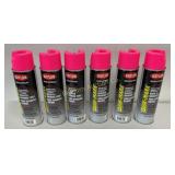 Krylon Industrial Hot Pink Fluorescent Inverted
