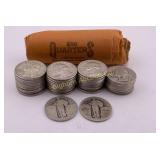 Roll of Silver Quarters Various Dates 1930