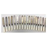 VTG Mother of Pearl Knives Landers Frary & Clark
