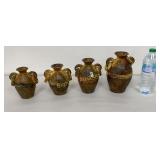 Terracotta Decorative Pottery Vases 5ï¿½" - 7ï¿½" Tall