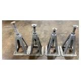 RV Trailer Leveling Jacks  4 Pc Lot