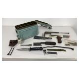 Ammo Cans w/ Gun Items: Oiler Can, Trigger, Ammo