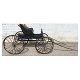 Antique Single Bench Buckboard Buggy Late 1800