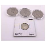 3-1976 Bicentennial Half Dollars 2007-S Proof