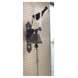 Cast Iron Cow Wall Mount Bell 5ï¿½" Diameter