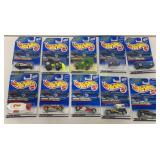 Hot Wheels 1999 Virtual Collection 10 PC Lot