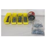Screw Assortment & Fence Staples Approx 19 Lbs