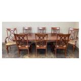 King Louis Dining Set: 8 Chairs, 2 Captains & 6