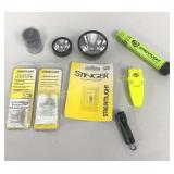 Stream Light Mini Flashlight, Battery, Light Bulbs
