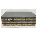 18 Drawer Parts Storage Cabinet