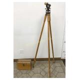VTG Wissler Transit Level w/ Wooden Tri-Pod &