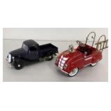 Hallmark Die Cast Pedal Fire Truck, 1/24 Scale