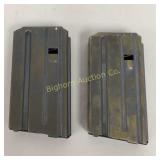 Simmonds Inc Metal AR15 Magazines 20 Rd