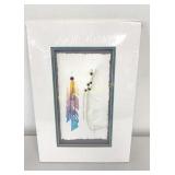 Native American Artwork Signed by Blackfeet Artist