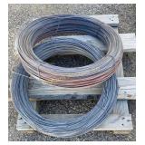 Galvanized 12.5 Gage Wire 2 Rolls in Lot
