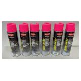 Krylon Industrial Hot Pink Fluorescent Inverted
