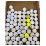 Golf Ball Assortment; Top Flight, Titleist, Dunlop
