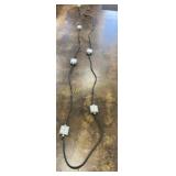 Heavy Duty 30 Ft Power Cord w/ 6 Metal Double