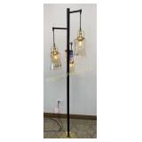 Unused Style Craft 3 Light Floor Lamp