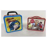 Metal Lunch Boxes, Coca-Cola & Wonder Woman