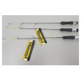 Hitech 24" Ice Fishing Poles 3 Pc Lot