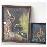 Framed Native American Art Prints