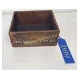 VTG Advertising Box Walter Baker & Co Breakfast