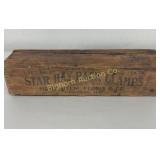 VTG Advertising Wooden Box Star Hay Rack Clamps