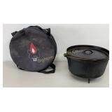 12ï¿½" Footed Dutch Oven in Camp Chef Storage Bag