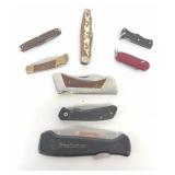 Pocket Knife Assortment 8 Pc Lot