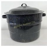 Speckled Enamelware Water Bath Canner/Stock Pot