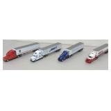 1:64 Scale Die Cast Tractor Trailers: Edward Bros.