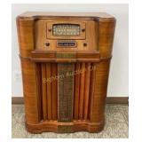 VTG GE L-916 Radio Cabinet Not Tested Cord Needs