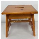 Wooden Step Stool 13" x 13ï¿½ x 12ï¿½ tall