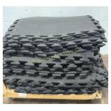 Heavy Duty Rubber Flooring, 2Ft x 2Ft Puzzle Style