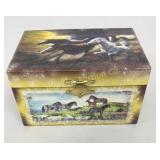 Horse Theme Music Jewelry Box