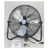 New Bilt Hard 20" Floor Fan w/ Wall Bracket