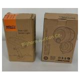 Solar LED Sensor Lights, 2 Pc Lot