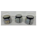 Hardware Organizers w/ Contents: Screws, Nails,