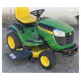 John Deere D160 Riding Mower w/48" Mower Deck