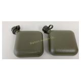 GI Collapsible 8 Qt Bladder Canteens 2 PC Lot